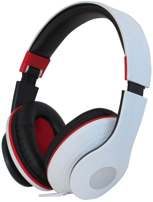 Pro Signal Psg08460 Headphone Hi-Fi Deluxe White Foldable