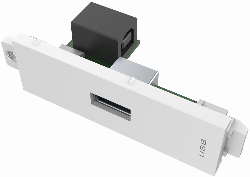 Vision Av Tc3 Usba Wall Plate, Usb-A Module