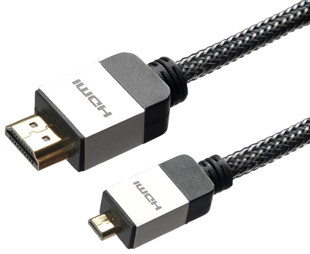 Av Star Hca-2B Hdmi To Hdmi Micro Lead Braided 2M