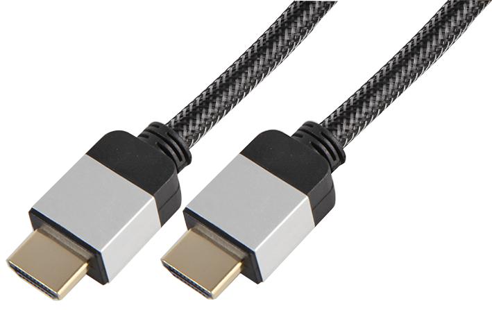 Av Star Hha-1B 4K Hdmi Lead Braided Aluminium 1M