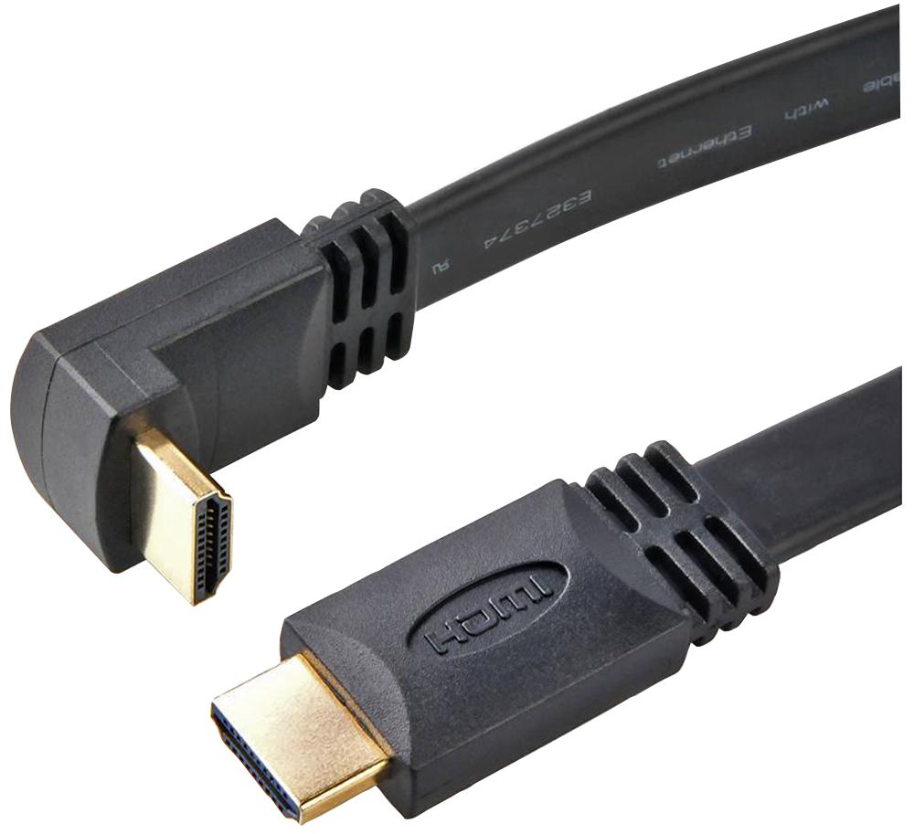 Av Star Hhfan-2 Hdmi Lead Flat Angled 2M