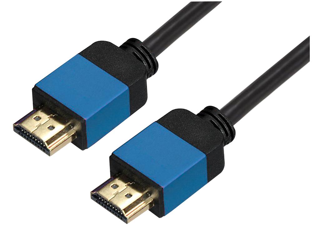 Av Star Hhsb-7.5 4K Hdmi Lead Slim Aluminium Blue 7.5M