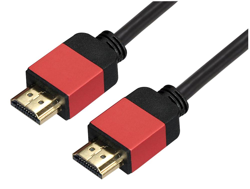 Av Star Hhsr-1 4K Hdmi Lead Slim Aluminium Red 1M