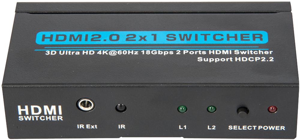 Pro Signal Psg3057 Hdmi 2X1 Switcher 4K (60Hz)