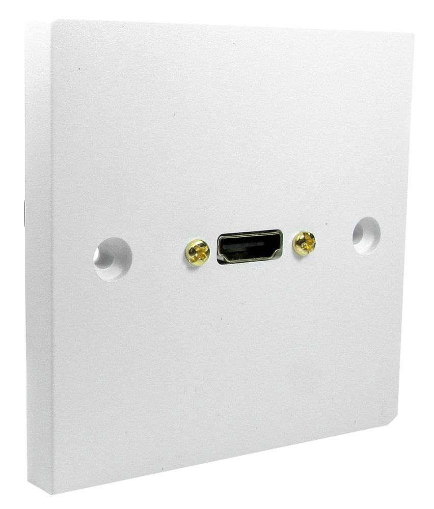 Tt Electronics Cpfp4444-Bx Multimedia Wall Plate, Hdmi, 15M