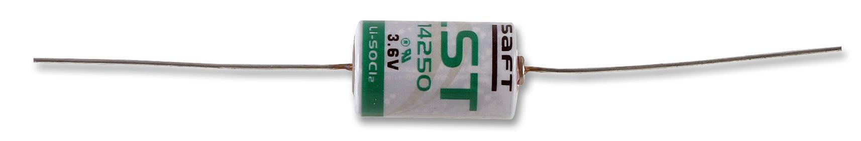 Saft T04/8Aa8F. Battery, Lithium, 1/2Aa, Axial Lead