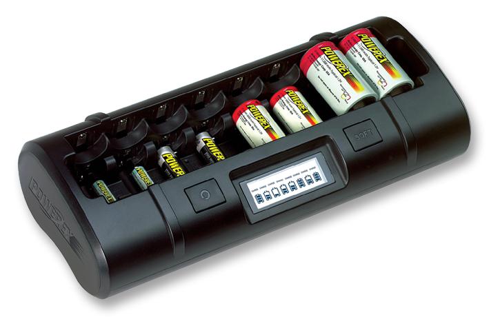 Powerex Mh-C808M-U Battery Charger, Plug In, Uk