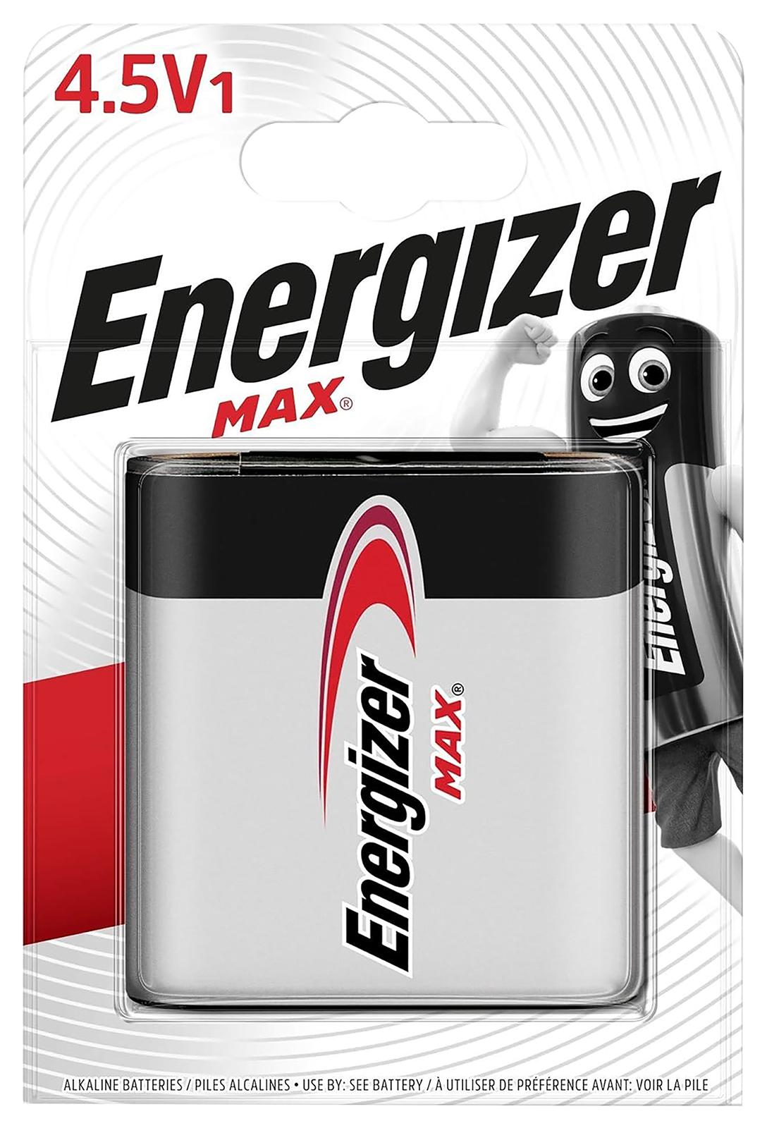 Energizer E300116200 Alkaline Battery, 4.5V, 3Lr12