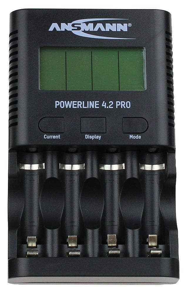 1001 0079 Uk Ansmann Powerline 42 Pro Nimh Nicd Battery Charger Farnell Uk 5054