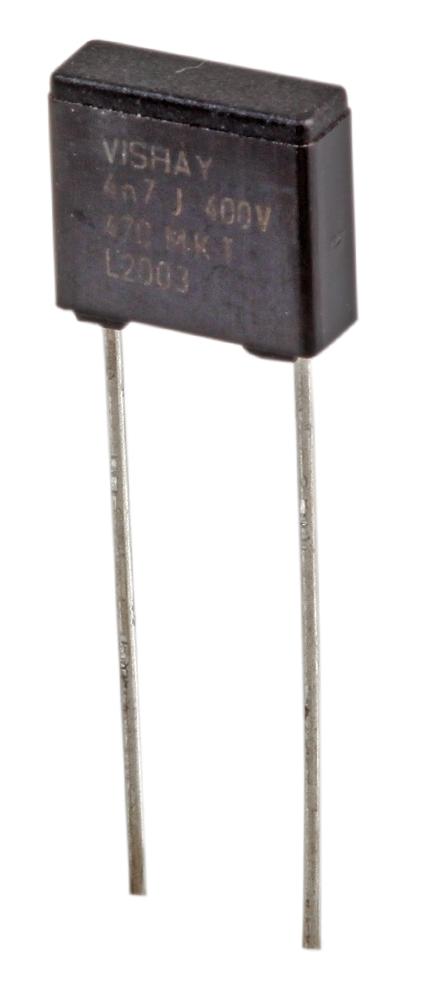 Vishay Bfc247066472 Capacitor, 4700Pf, 400V, 5%, Pet