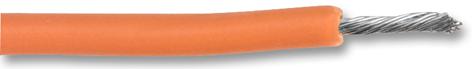 Carlisleit Hp24Sba.30100 Wire, Ptfe, A, Orange, 7/0.2mm, 100M