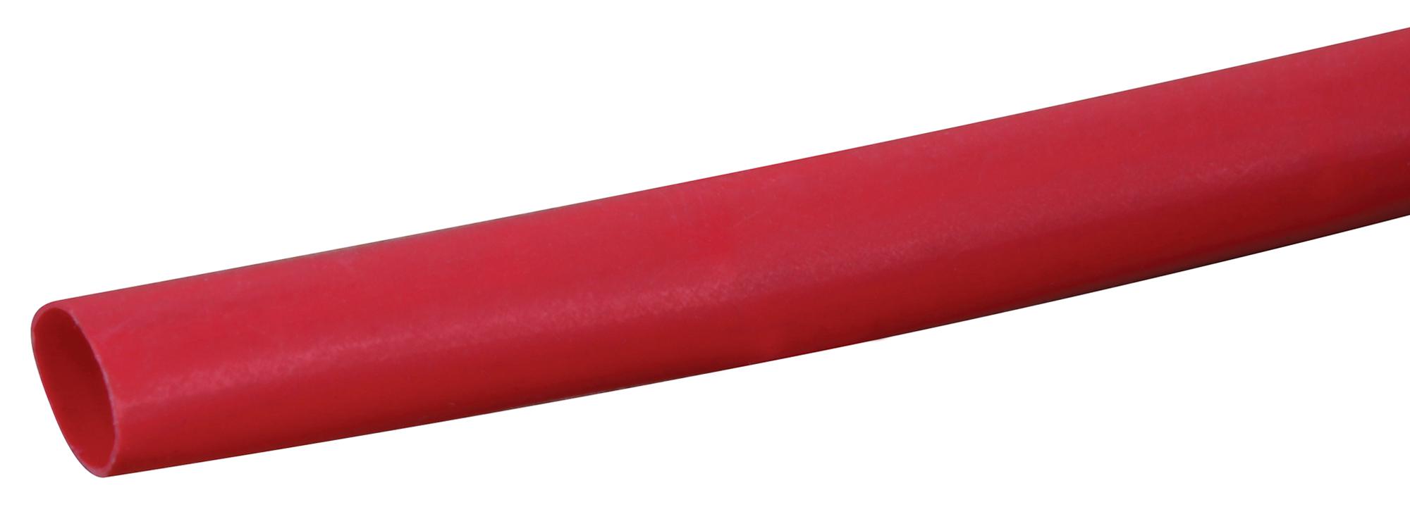 Multicomp Pro 13668 Heatshrink, 2: 1, 3.2mm, Red, 100M