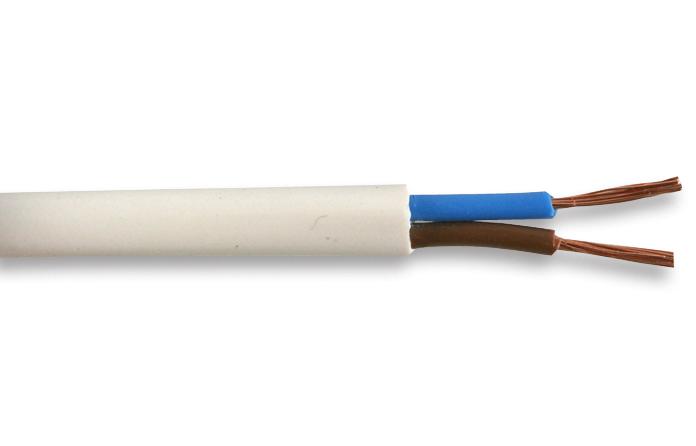 Multicomp Pro 2182Y-0.5mmwht100M Cable, Flex, 2182Y, White, 0.5mm, 100M