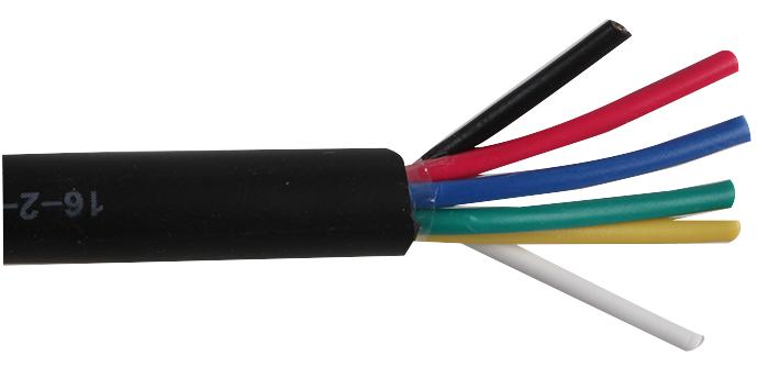 Pro Power 16-2-6A Cable 16/0.20mm 6C Unscreened 100M