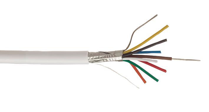 Webro 355108Lsf-Wht-100 Alarm Cable 8C Screened Lsf Wht 100M