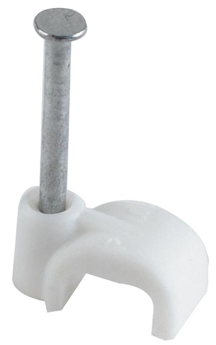 Tower 70Cwrc6 Round Clips 6mm White 100/pk