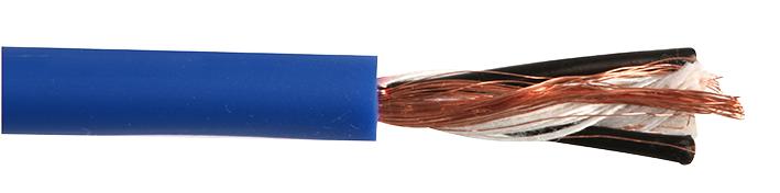 Pro Power Bmic029Blue Mic Cable Balanced 24Awg Blue 100M