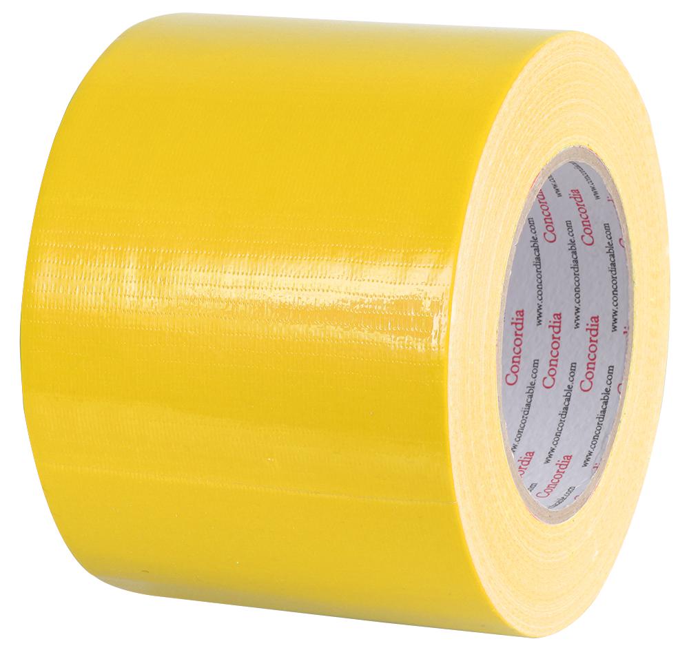 Pro Power Agt100X50Yel Waterproof Cloth Gaffer Tape, Yel 100mm