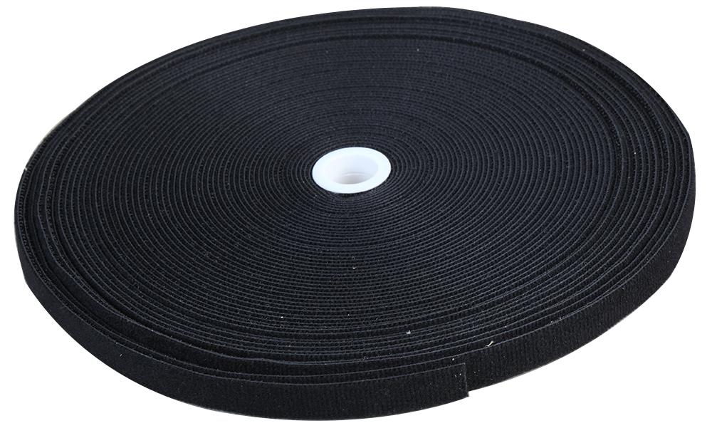 Concordia Technologies Vebb15mmblk25M Cable Tidy Back To Back 15mm X 25M