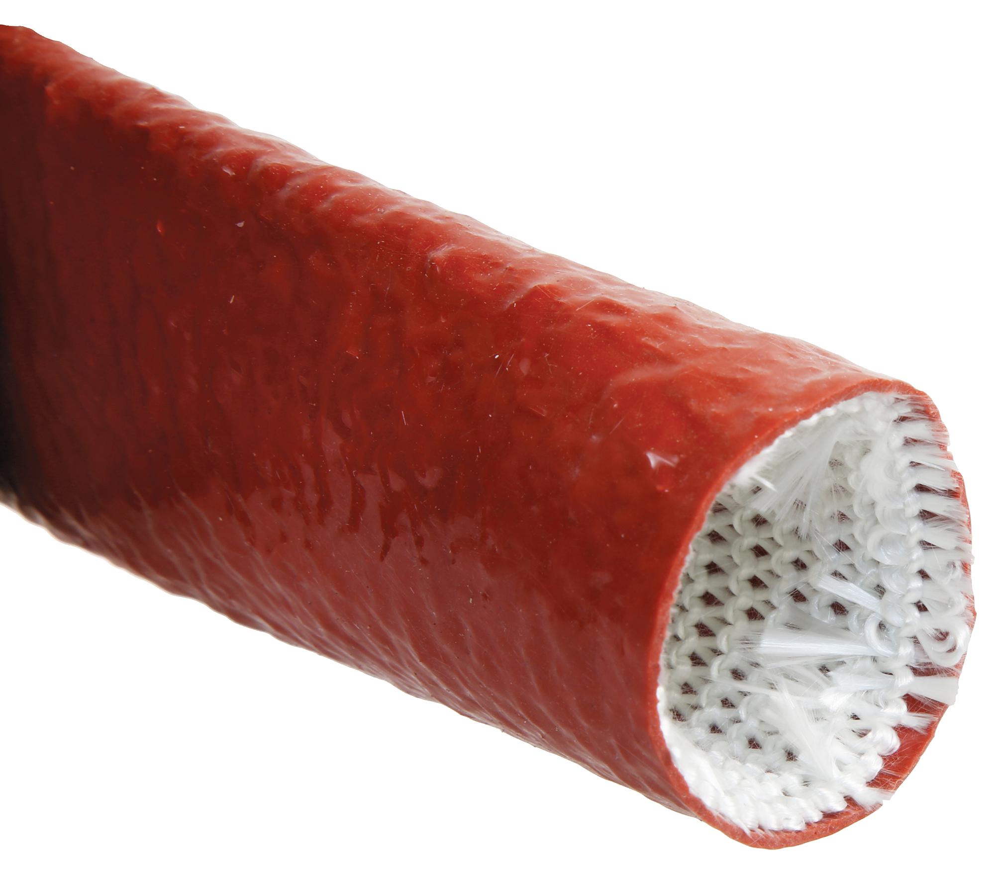 Sleeve It Firesleeve 35mm 1M Fireproof Sleeving Red 35mm 1M