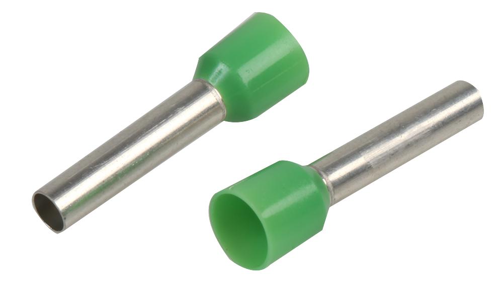 Pro Power Dice6040 French Single Ferrule 6.00mm Green,pk100