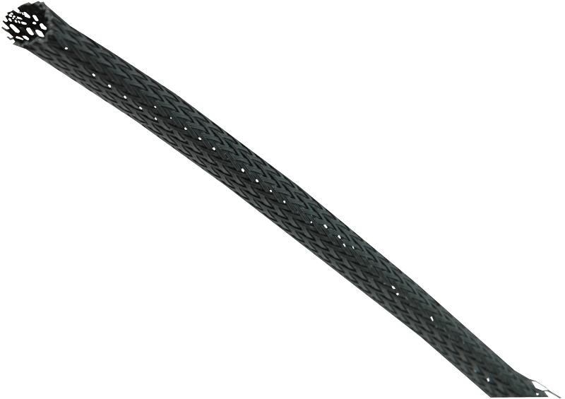 Pro Power Pet10/100M Expandable Braided Sleeving Blk 100M