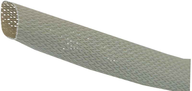 Pro Power Pet50 Grey Expandable Braided Sleeving Grey 25M