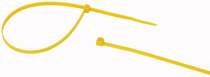 Pro Power 300 X 4.8mm Yell Cable Ties 300 X 4.8mm Yellow 100Pk