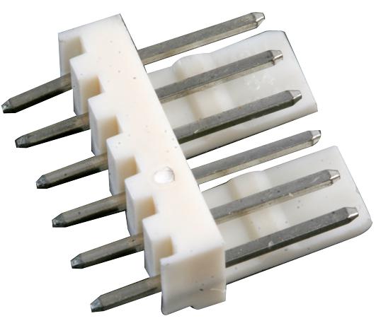 Molex/partner Stock 22-04-1061 Connector, Header, 6Pos, 1Row, 2.5mm