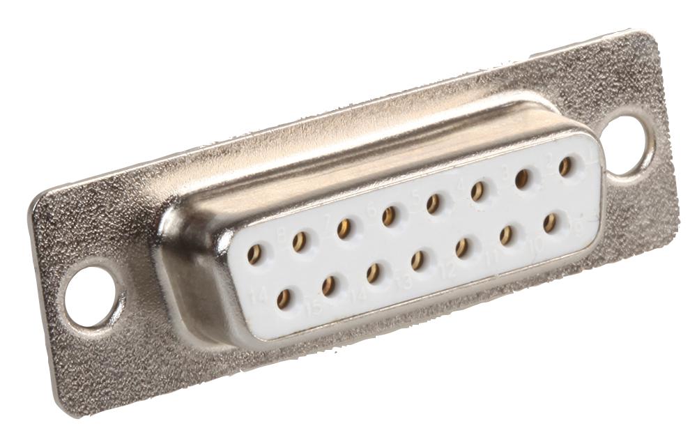 Itw Mcmurdo Da15Sf Socket, D, 15Way