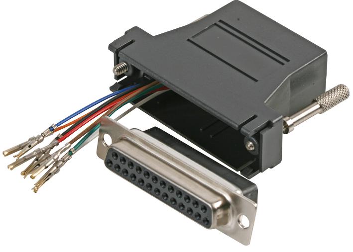 Pro Signal Ut156 Adapter, Rj45 8P Rcpt-D Sub 25P Rcpt