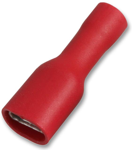 Pro Power Stfdfd1-188(8) Female Push On Terminals Red 12A 6.3mm