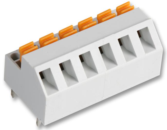 CamdenBoss Cstb/06 Terminal Block Screwless 6 Way