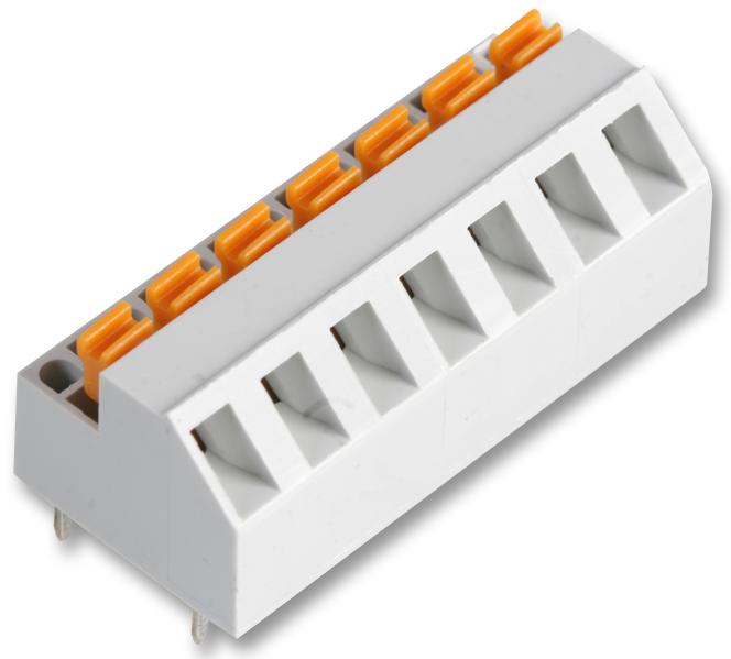 CamdenBoss Cstb/07 Terminal Block Screwless 7 Way