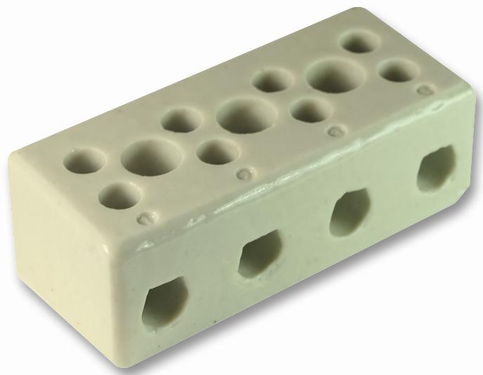 CamdenBoss Chtb16/4N Ceramic Block 4 Pole 76A