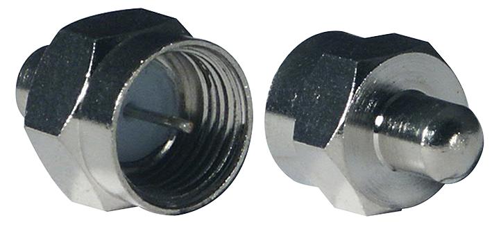 Vision V17-007 Terminator, F Male, 75 Ohm