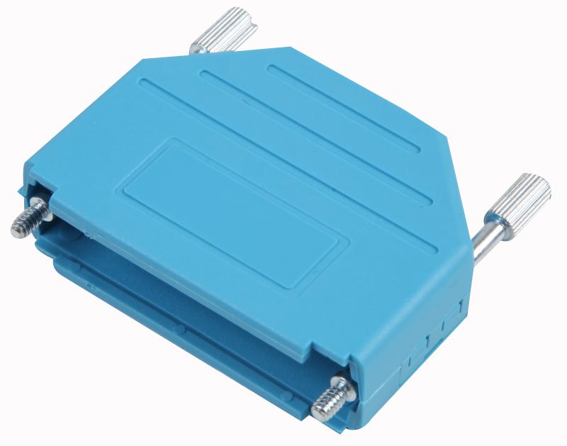 MH Connectors Mhdppk25-B-K Backshell, D, Blue, 25Way