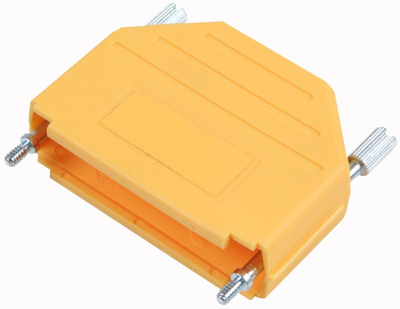 MH Connectors Mhdppk25-Y-K Backshell, D, Yellow, 25Way