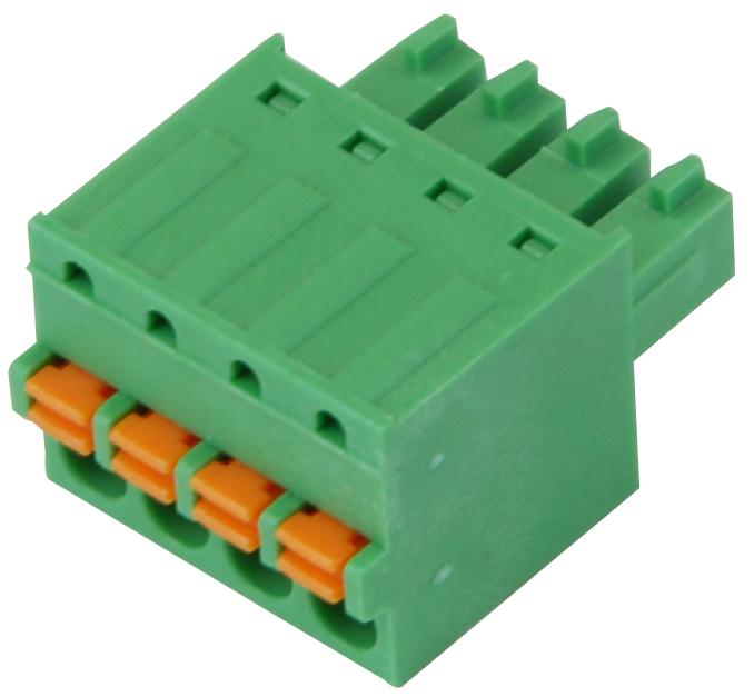 Imo Precision Controls 21.1551M/4-E Terminal Block, Pluggable, 4Pos, 16Awg