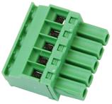 Imo Precision Controls 20.1510M/5-E Terminal Block, Pluggable, 5Pos, 16Awg