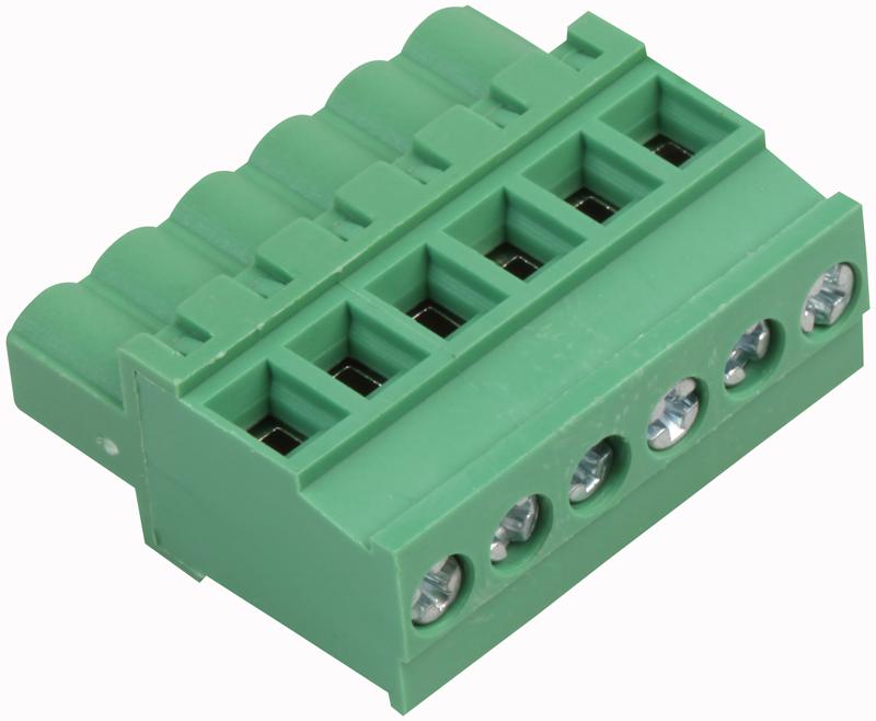 Imo Precision Controls 21.920M/6-E Terminal Block, Pluggable, 6Pos, 14Awg