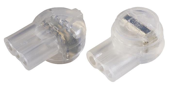 Tuk 8B/xjrbdg Idc Connector, 3Way, Gel, Crimp, 250Pk