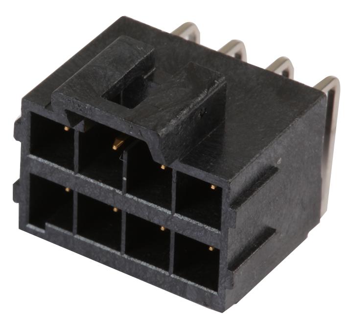 Molex 172316-1304 Wtb Connector, Header, 4Pos, 2Row, 3.5mm