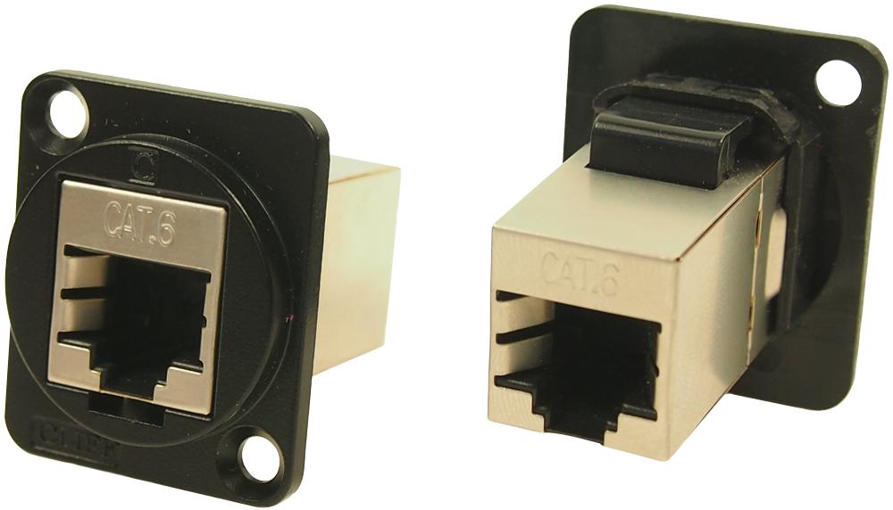 Cliff Electronic Components Cp30222Smb Ftp Adaptor, Rj45, Jack, 8P8C, Cat6