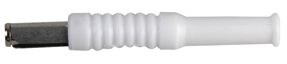 Cliff Electronic Components Cl1474Cpc Banana Plug, 4mm, 10A, Wht, 5 Pk