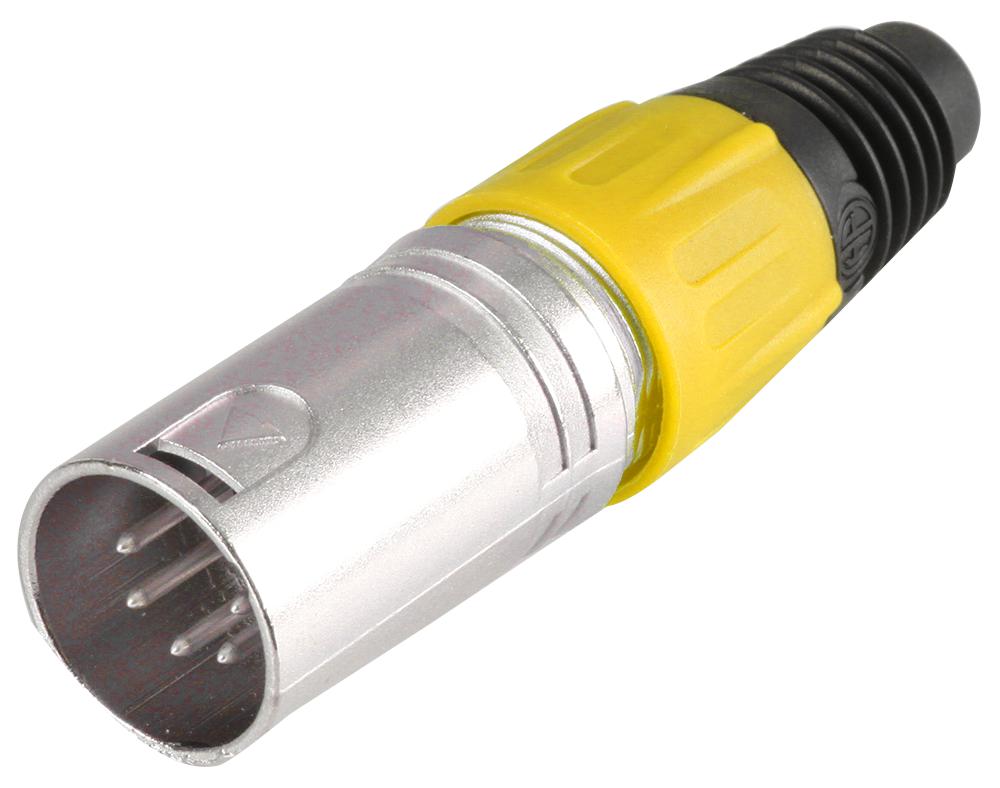 Pro Signal Psg08716 Xlr Plug 5 Pin Yellow