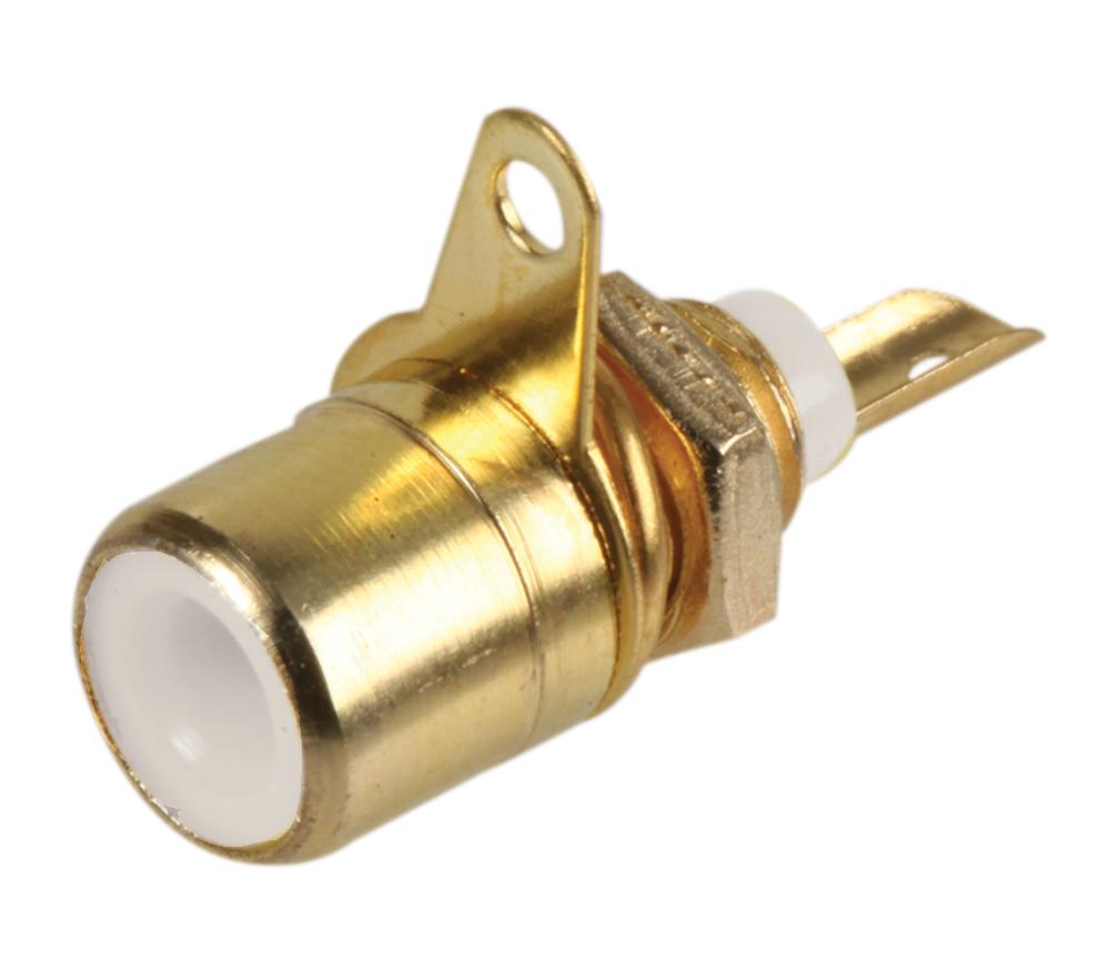 Pro Signal Ps11533 Socket, Phono, Gold-White