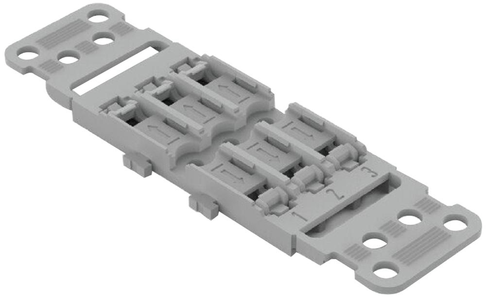 WAGO 221-2503 3 Way Mounting Carrier, Splice Connector