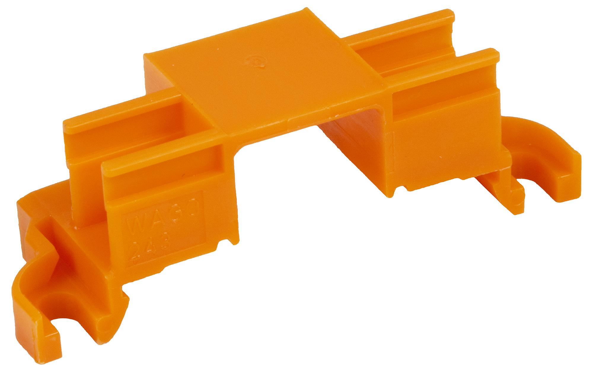 WAGO 243-112 Mounting Carrier, 4 Connector, Din Rail