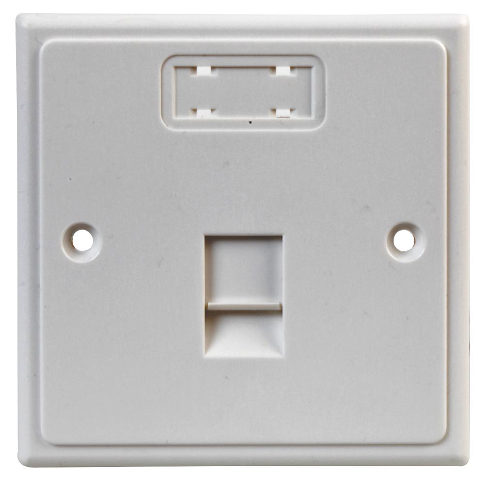 Multicomp Cs02019 Single Mc Rj45 Wall Plate